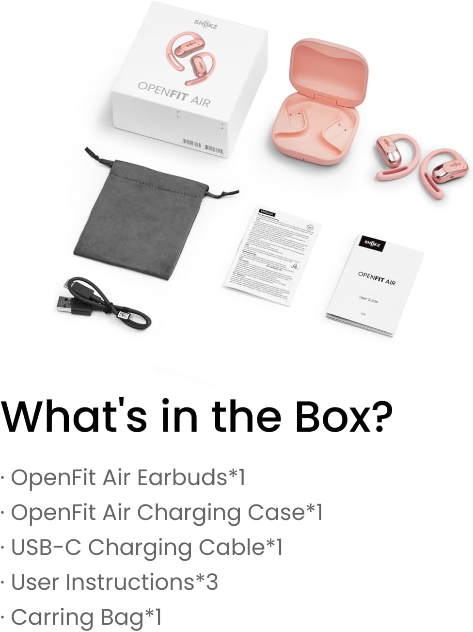 OpenFit Air Pink