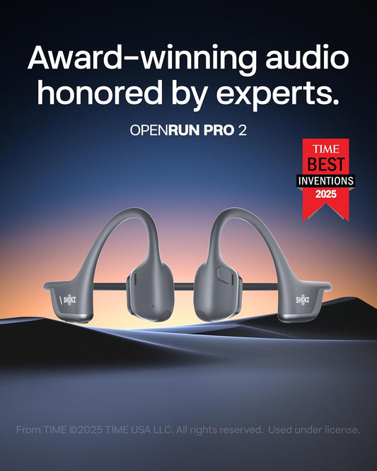 Shokz OpenRun Pro 2 Mini Open-Ear Headphones – Black – view 2 | All Performance Bicycles