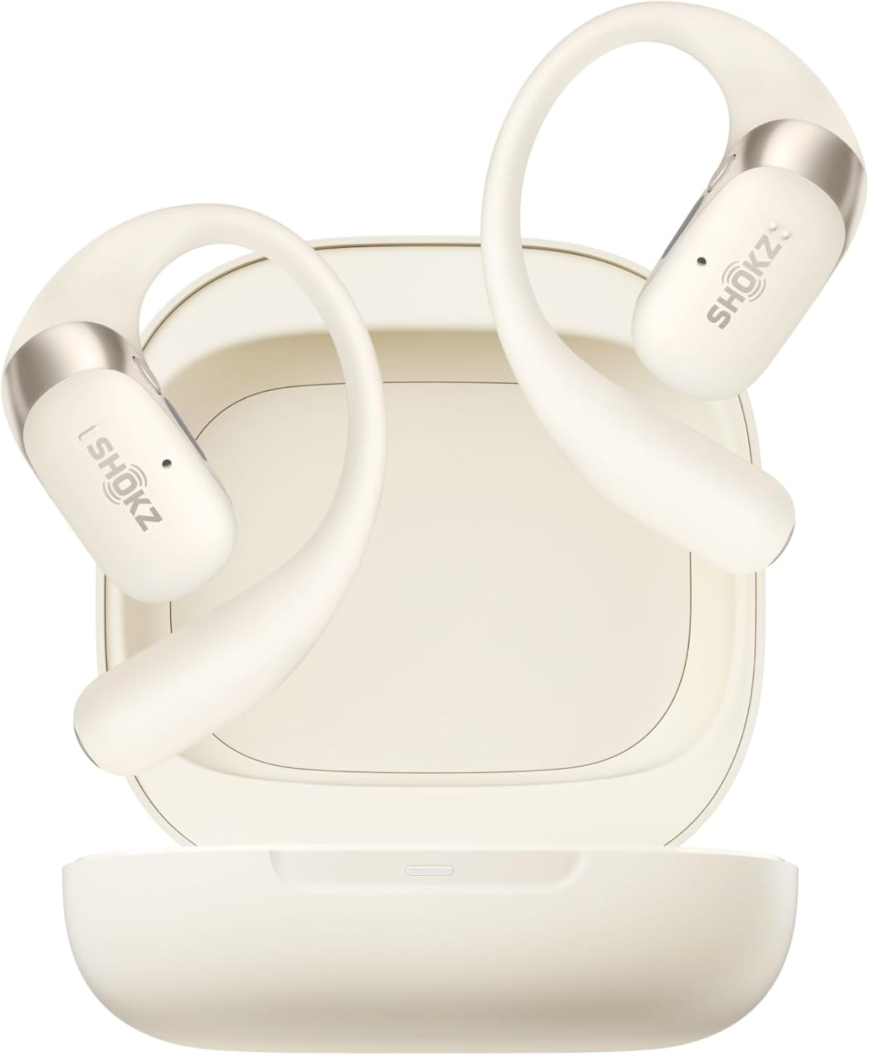 Shokz OpenFit 2-Beige-US