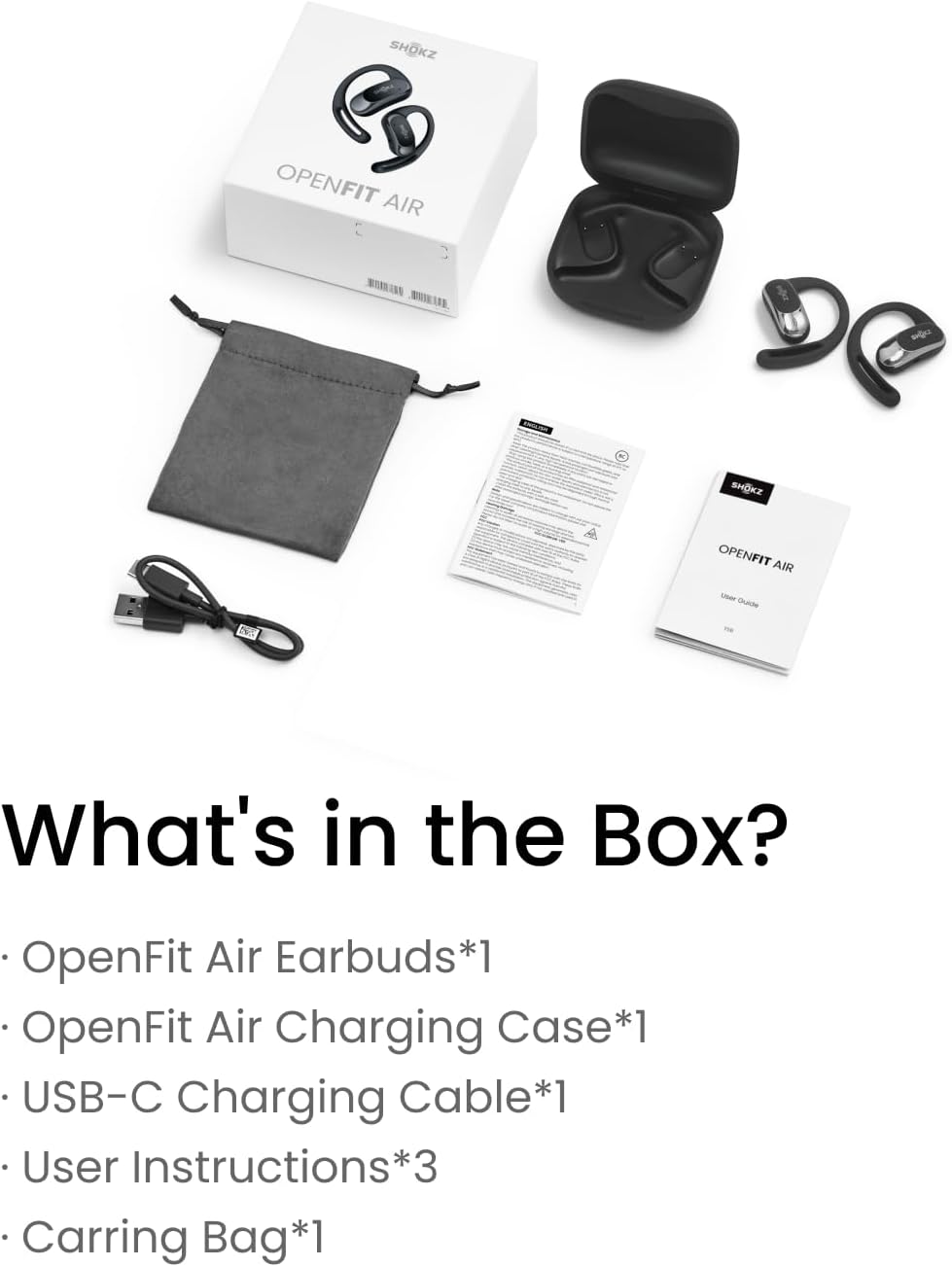 OpenFit Air Black