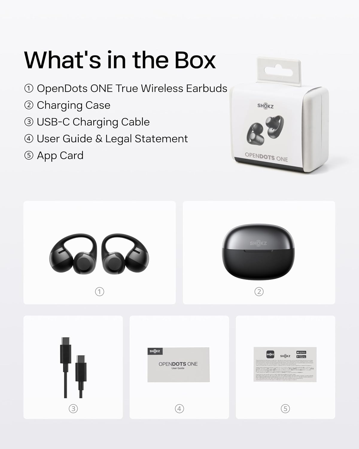 Shokz_OpenDots ONE Black-US