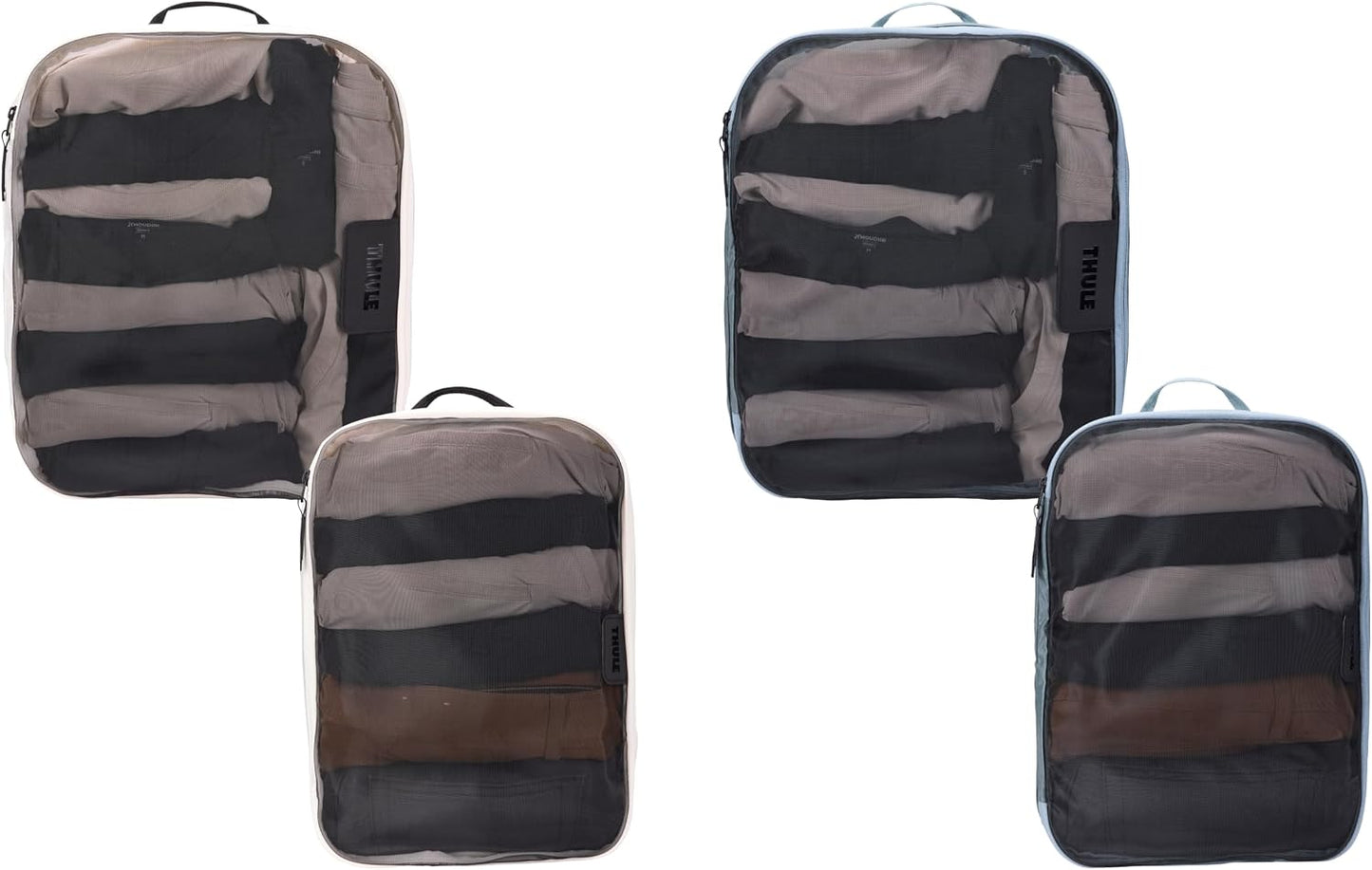 Thule Family Packing Cube Set pond gray/white