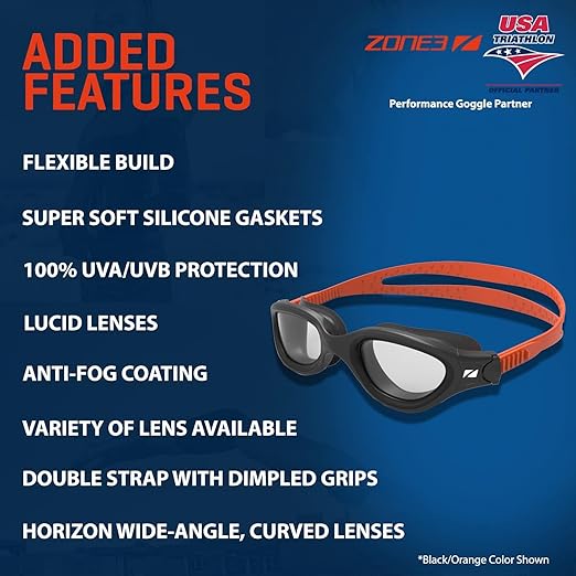 Venator-X Photochromatic Swim Goggles