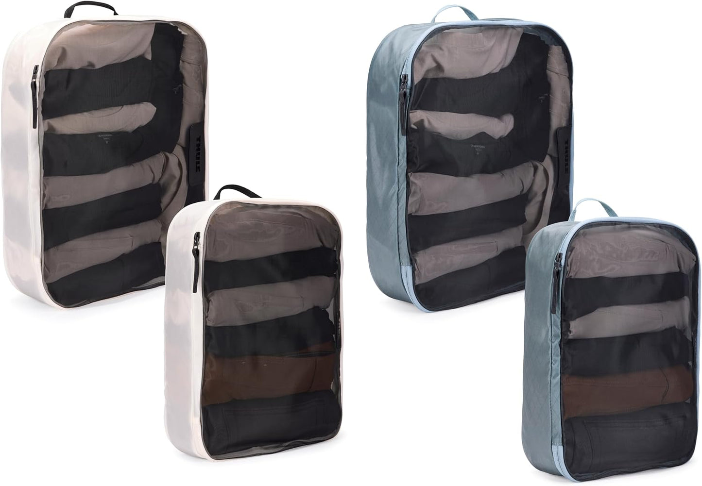 Thule Family Packing Cube Set pond gray/white