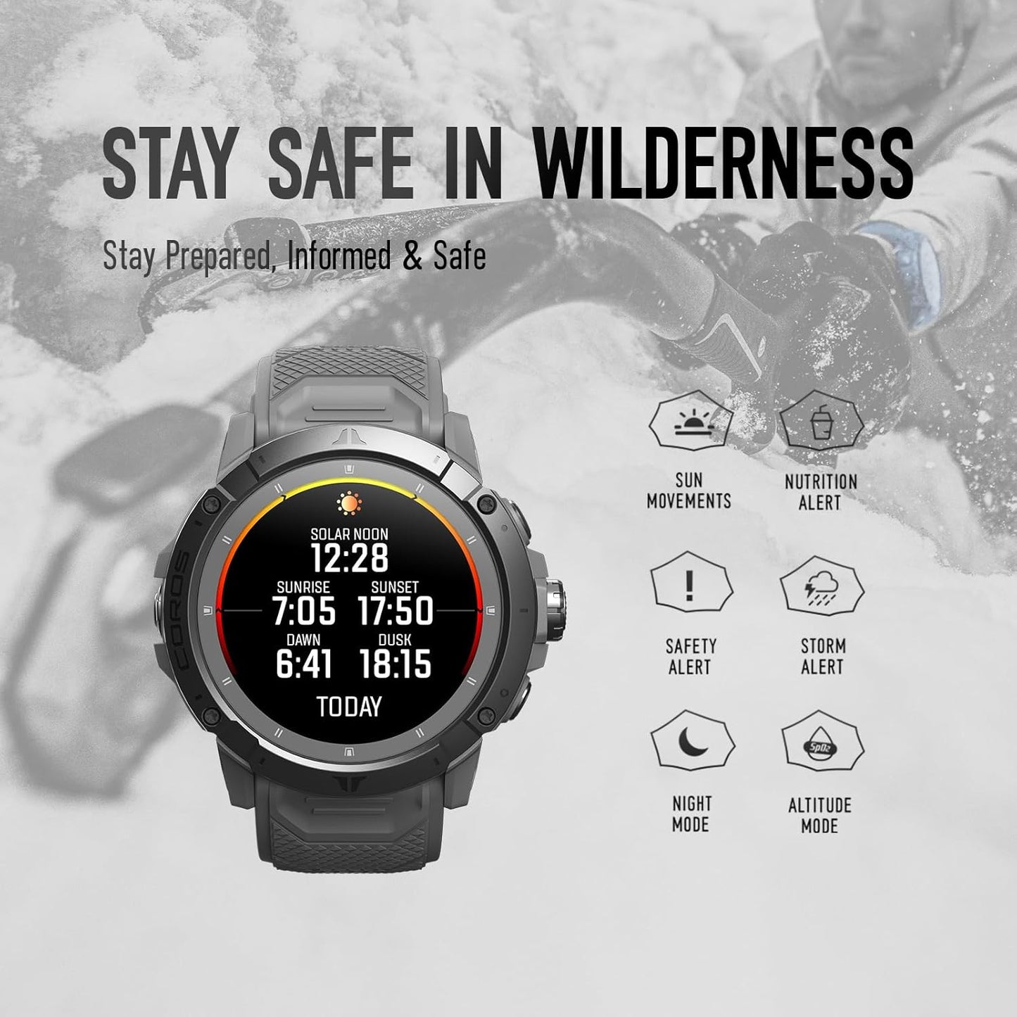 COROS VERTIX 2S GPS Adventure Watch Moon