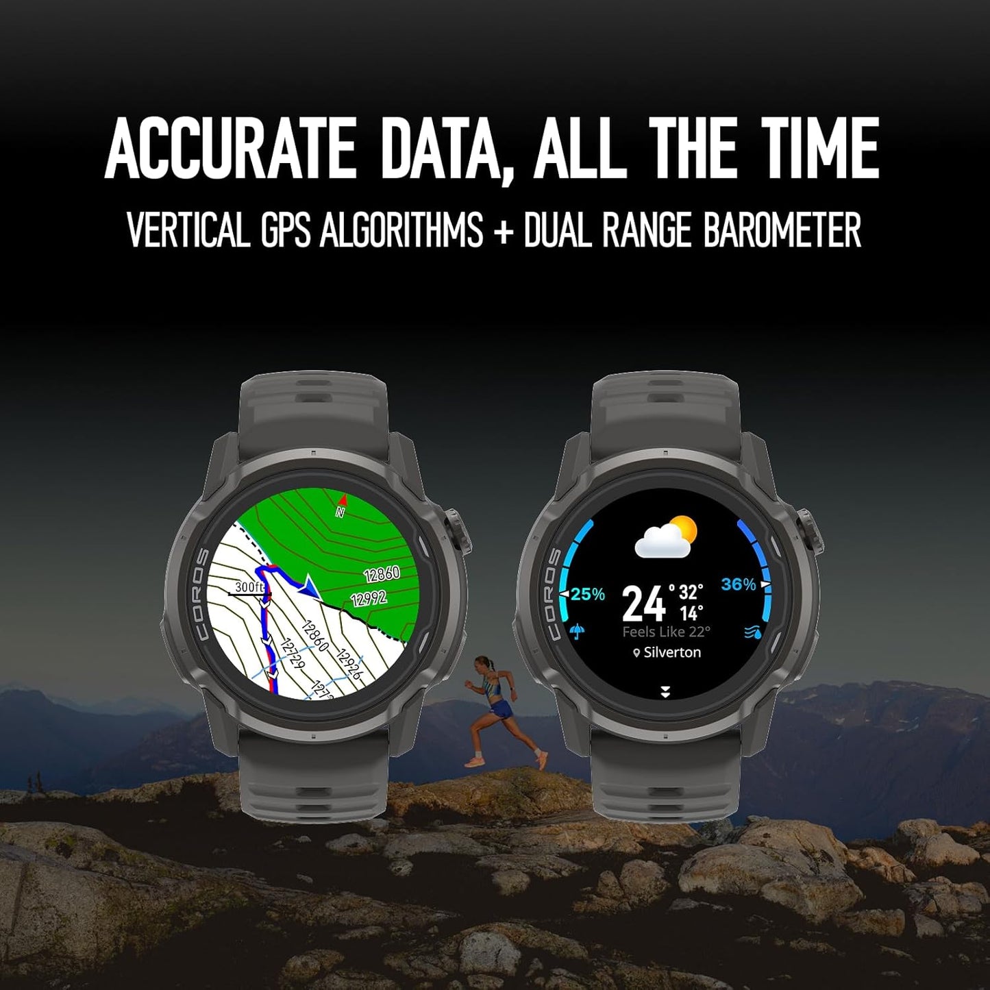 COROS APEX 4 46mm -  Black