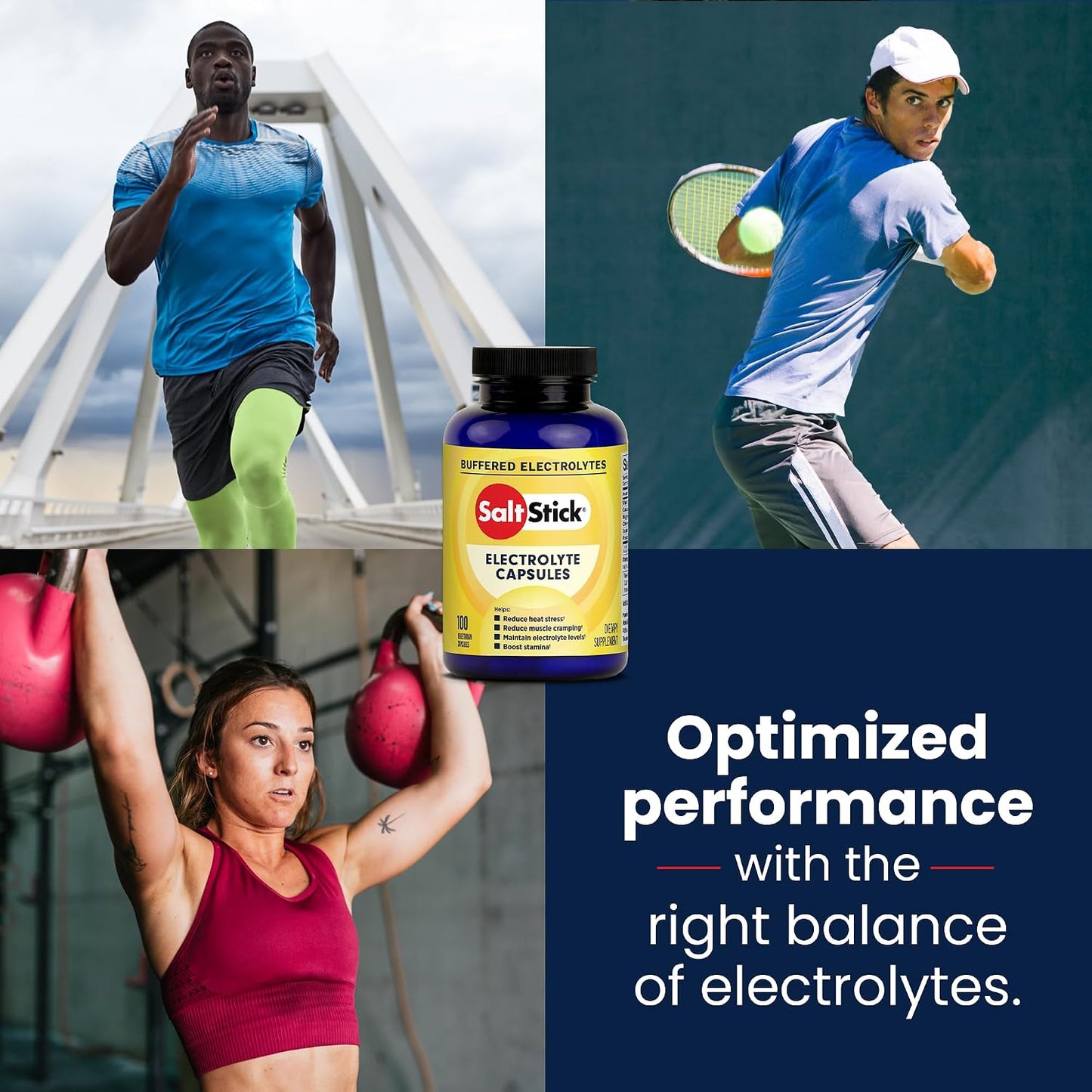 SaltStick Electrolyte Capsules with Vitamin D
