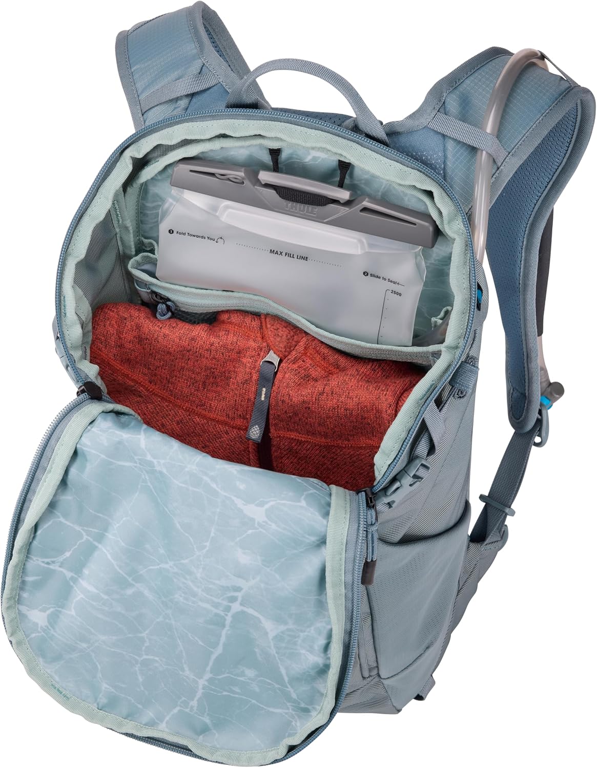 Thule Alltrail hydration backpack 16L pond gray