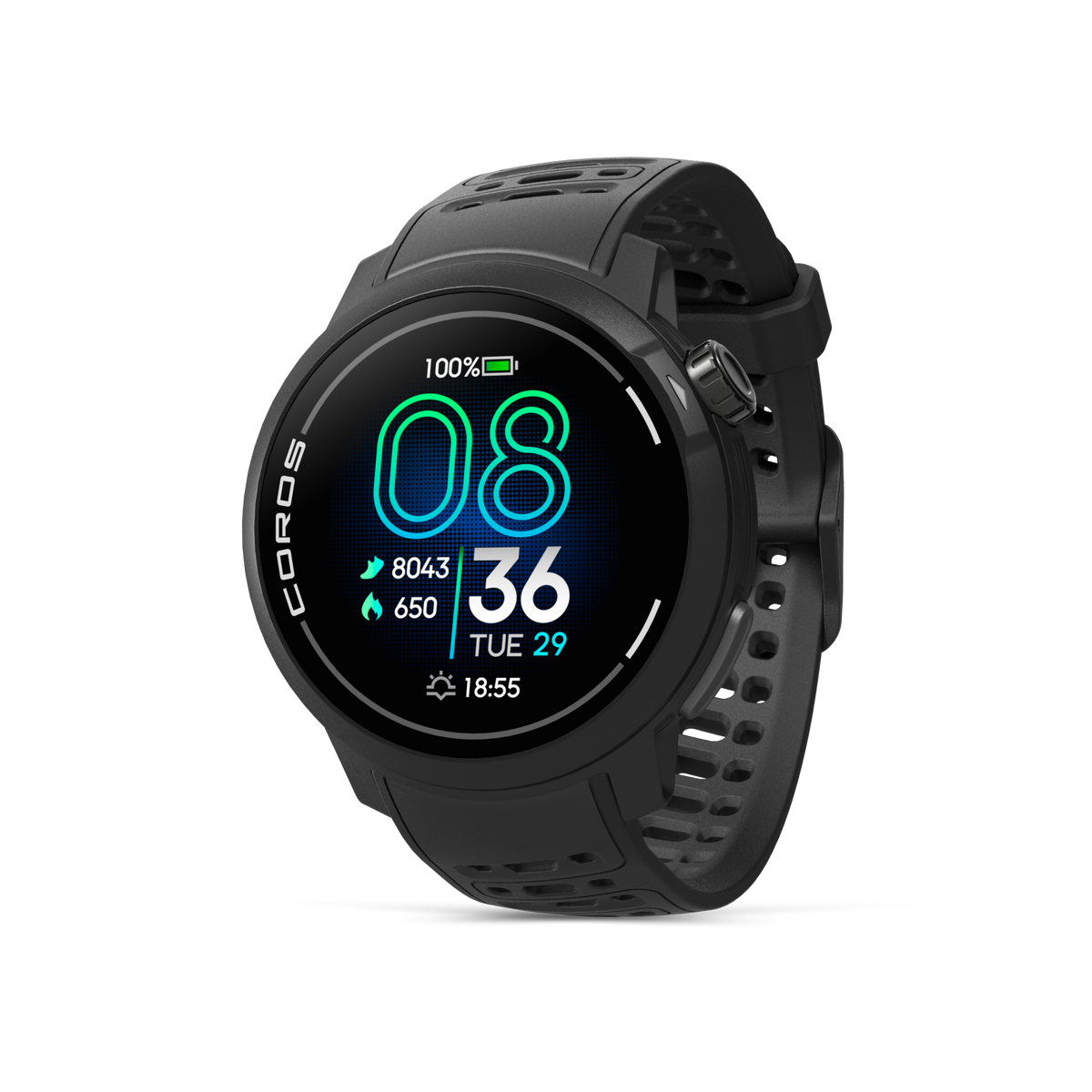 COROS PACE Pro AMOLED GPS Sport Watch – Black – view 2 | All Performance Bicycles