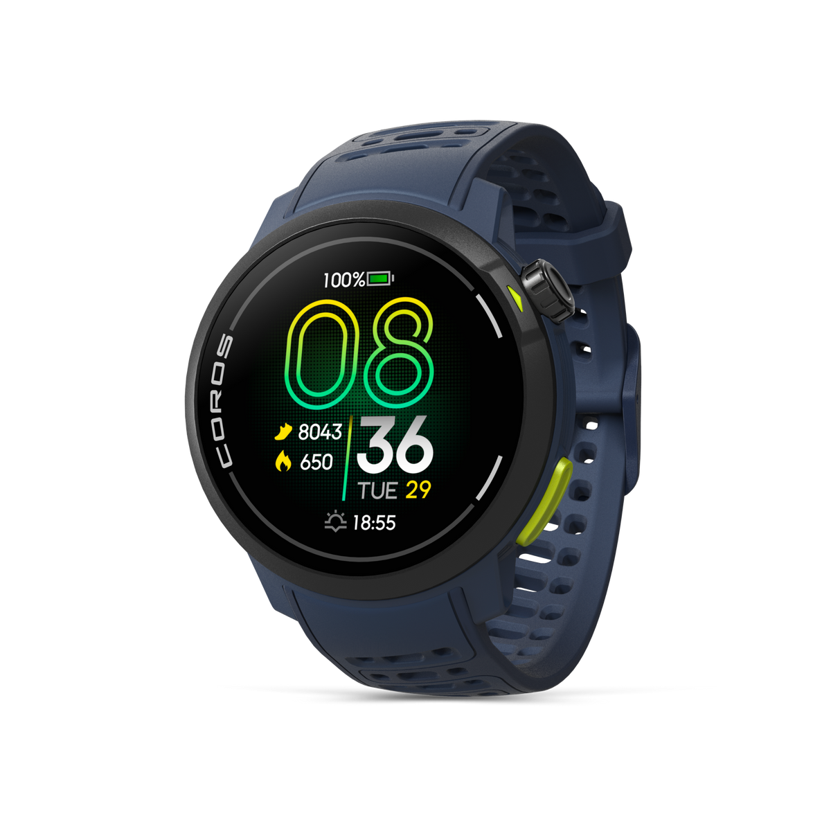COROS PACE Pro AMOLED GPS Sport Watch – Blue – view 2 | All Performance Bicycles