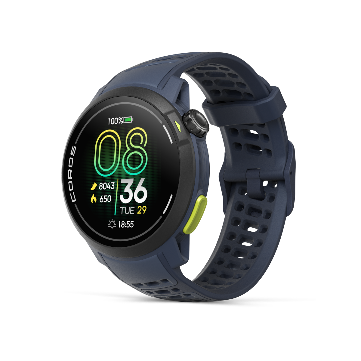 COROS PACE Pro AMOLED GPS Sport Watch – Blue – view 3 | All Performance Bicycles