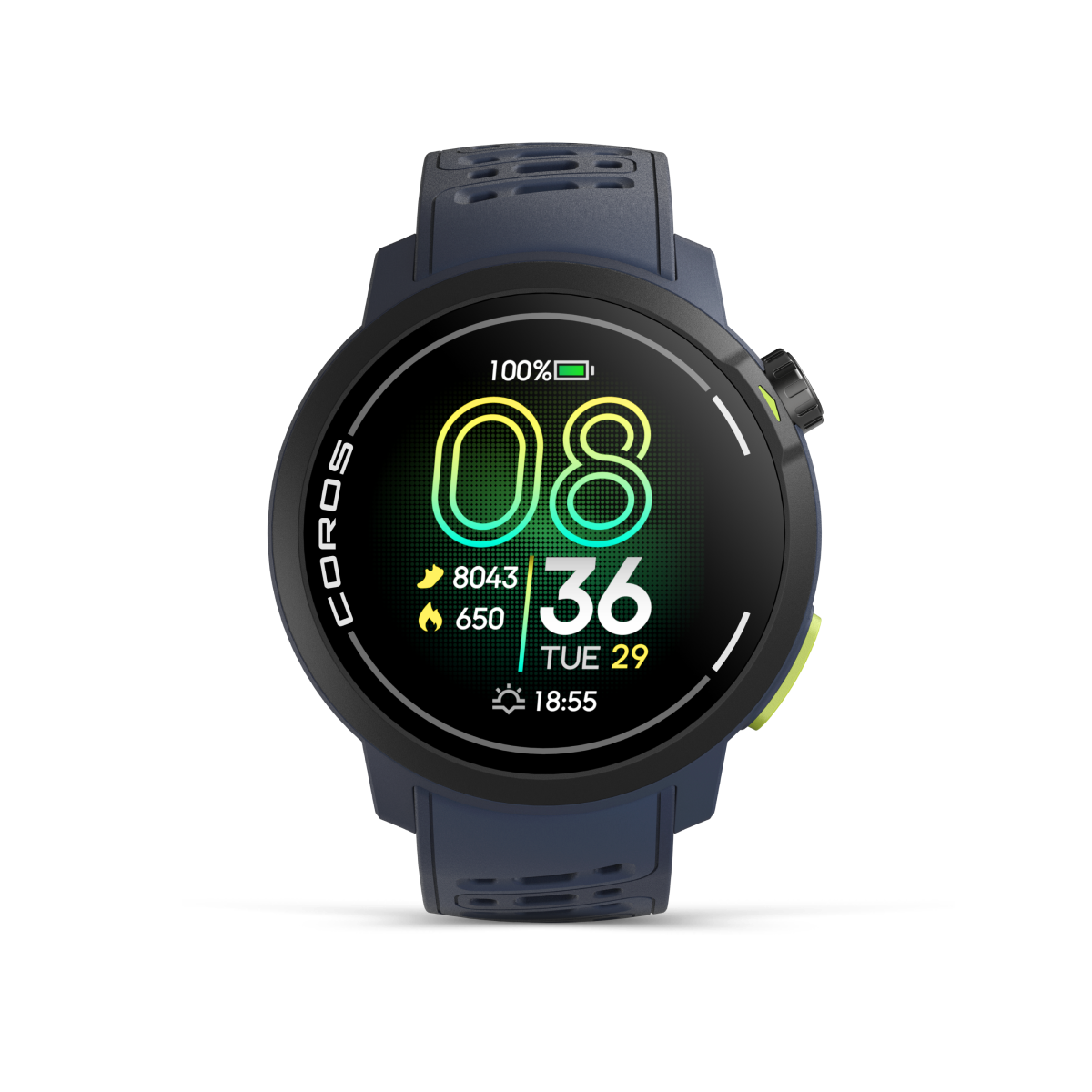 COROS PACE Pro AMOLED GPS Sport Watch – Blue – view 4 | All Performance Bicycles